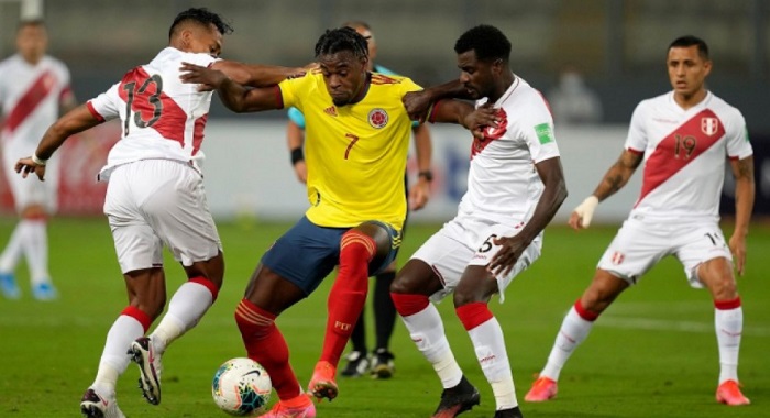 soi keo chau au Colombia vs Peru