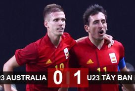 Video Australia vs Tây Ban Nha Kết quả Bóng đá Nam Olympics Tokyo 2021