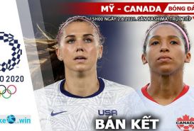 Link xem trực tiếp Mỹ vs Canada 15h 2/8/2021 - Video Highliht trận đấu