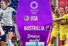 Video Highliht Australia vs Mỹ 15h 5/8/2021 - Link xem trực tiếp trận đấu