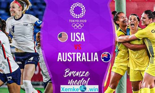 Video Highliht Australia vs Mỹ 15h 5/8/2021 - Link xem trực tiếp trận đấu