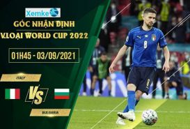 Soi kèo phạt góc Ý vs Bulgaria 1h45 3/9 vòng loại World Cup