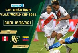 Soi kèo phạt góc Peru vs Venezuela 8h 6/9 vòng loại World Cup
