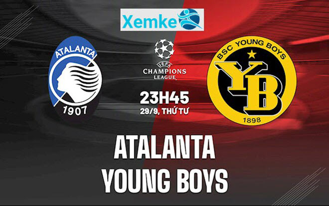 link truc tiep atalanta vs young boys 23h45 29/9/2021