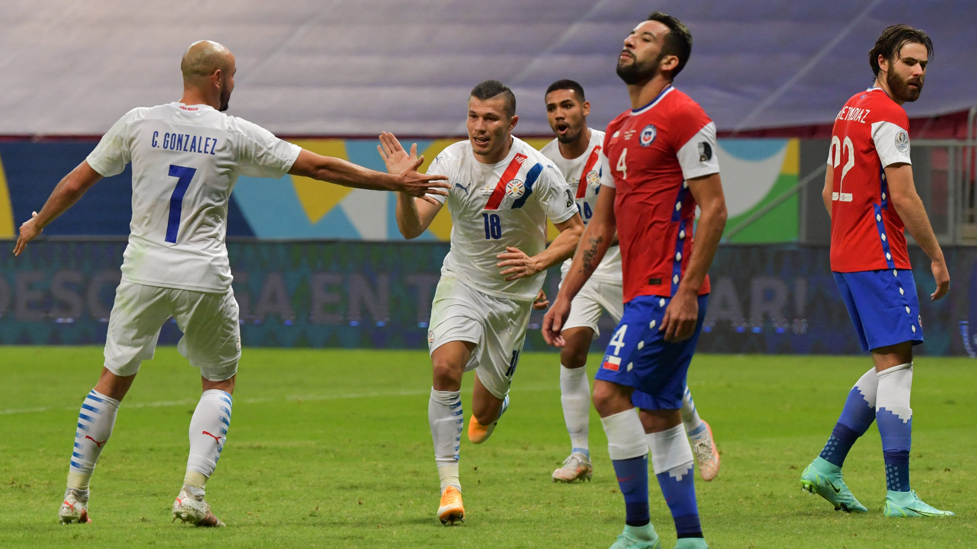 soi keo chau a Paraguay vs Chile