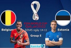 Link trực tiếp Bỉ vs Estonia 02h45 14/11/2021 có bình luận