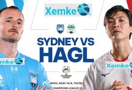Link trực tiếp Sydney vs HAGL 18h00 19/4/2022 có bình luận