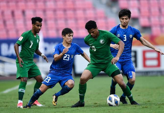 soi keo chau au U23 Uzbekistan vs U23 Saudi Arabia