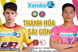 Link trực tiếp Thanh Hóa vs Sài Gòn 18h00 16/7/2022 có bình luận